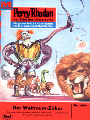 cover image of Perry Rhodan 414